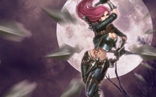 league of legends artwork katarina the sinister blade 1280x1024 wallpaper 